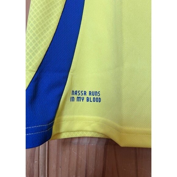 Adidas Al Nassr Cristiano Ronaldo #7 Home Jersey 24/25 Men's Size XL JP0459 - Picture 7 of 11